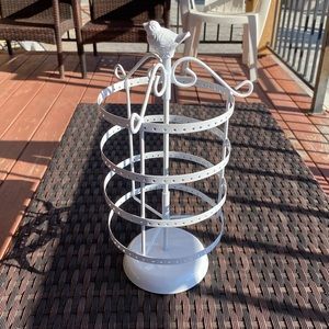White Bird Jewelry Holder
